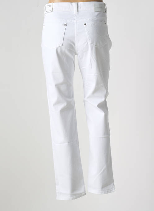Jeans coupe droite blanc ANNA MONTANA pour femme