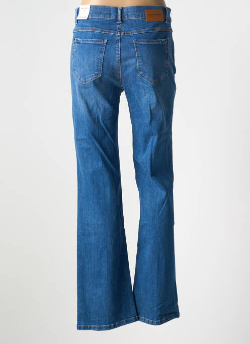 Jeans coupe droite bleu ANNA MONTANA pour femme