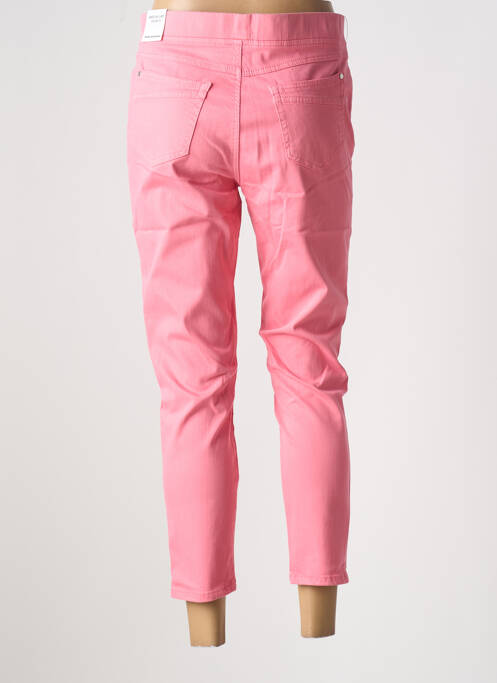 Pantalon 7/8 rose ANNA MONTANA pour femme