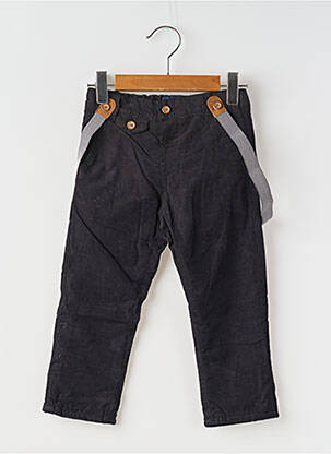 Pantalon chino taille normale taille ajustable noir MAYORAL garçon