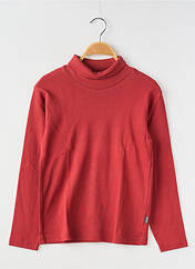 Pull col roulé rouge CKS pour garçon seconde vue
