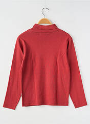 Pull col roulé rouge CKS pour garçon seconde vue