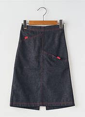 Jupe mi-longue bleu COUDEMAIL pour fille seconde vue