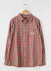Chemise manches longues rouge CHEVIGNON pour garçon seconde vue