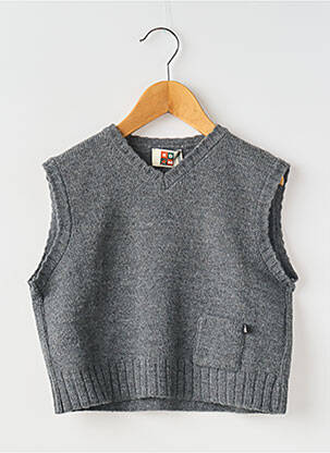Pull gris KDM pour fille