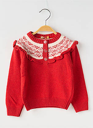 Pull rouge DR KID pour fille
