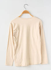 T-shirt beige MAYORAL pour fille seconde vue
