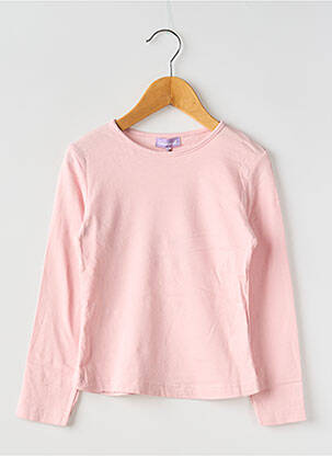 T-shirt rose COUDEMAIL pour fille