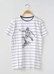 T-shirt blanc NUKUTAVAKE pour garçon seconde vue