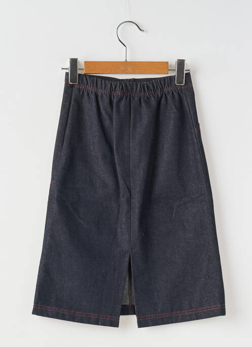 Jupe mi-longue bleu COUDEMAIL pour fille