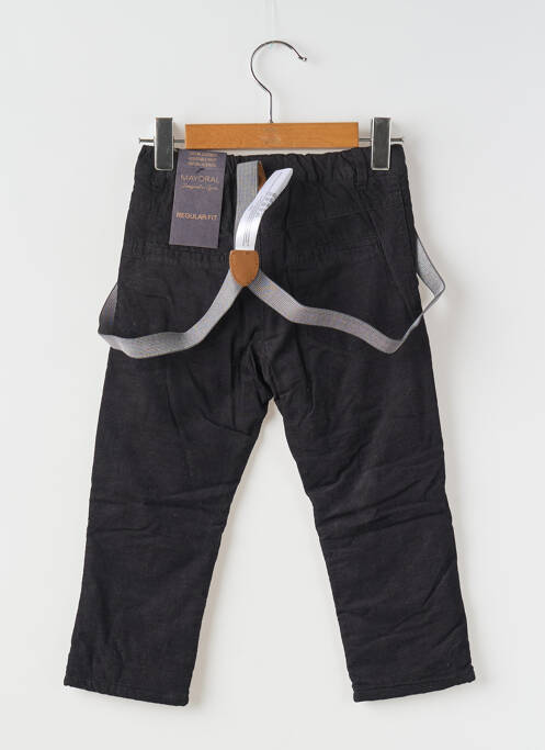 Pantalon chino noir MAYORAL pour garçon