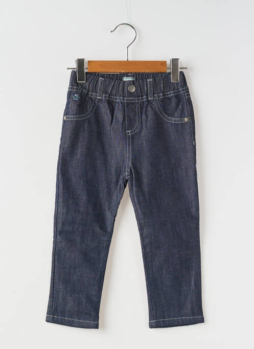 Pantalon slim bleu ELLE EST OU LA MER pour enfant