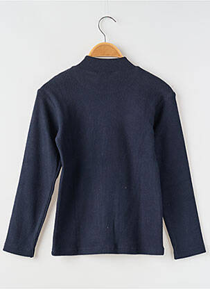 Pull stretch manches longues bleu BFD CREATION garçon