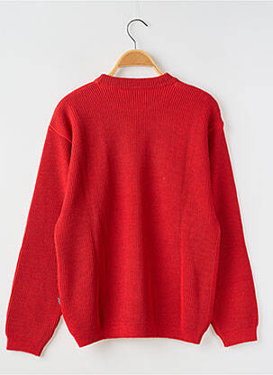 Pull stretch manches longues rouge COUDEMAIL garçon