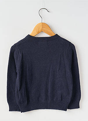 Pull broderie manches longues bleu MAYORAL garçon