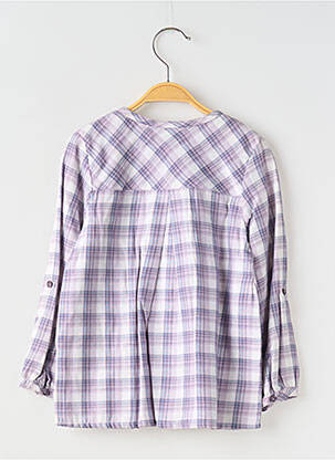 Tunique manches longues col rond violet MAYORAL fille