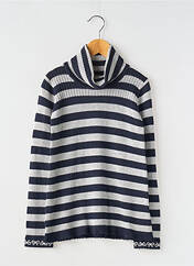 Pull col roulé bleu MAYORAL pour fille seconde vue