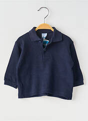 Polo bleu PIRULO pour fille seconde vue