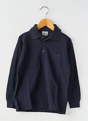 Polo bleu COUDEMAIL pour garçon seconde vue