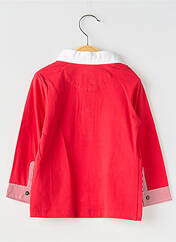 Polo rouge BERLINGOT pour garçon seconde vue