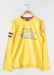 Sweat-shirt jaune CHEVIGNON pour garçon seconde vue