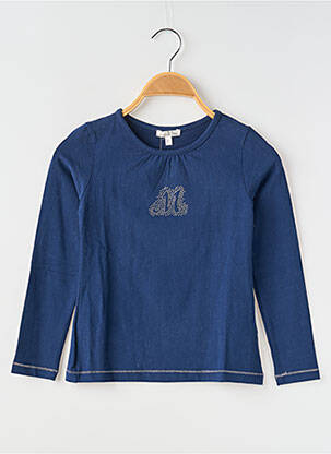 T-shirt bleu MAYORAL pour fille