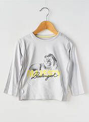 T-shirt gris BERLINGOT pour garçon seconde vue