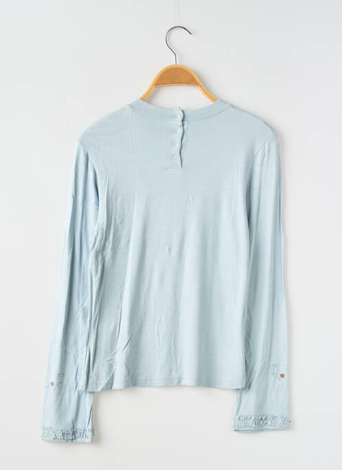 T-shirt coupe cintrée manches longues gris POMME FRAMBOISE fille