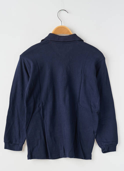 Polo bleu PIRULO pour fille