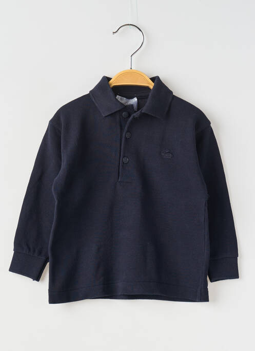 Polo bleu COUDEMAIL pour garçon