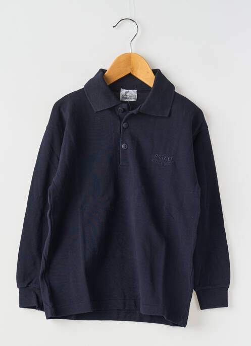 Polo bleu COUDEMAIL pour garçon