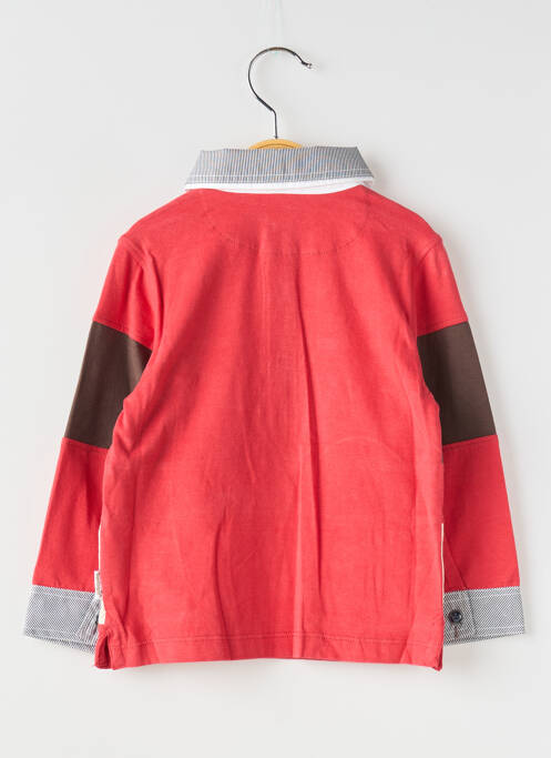 Polo rouge BERLINGOT pour garçon
