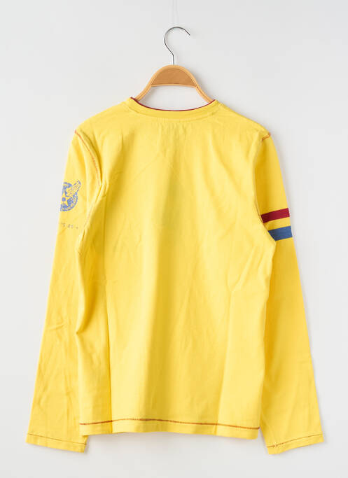 Sweat-shirt jaune CHEVIGNON pour garçon