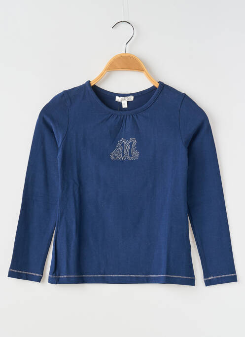 T-shirt bleu MAYORAL pour fille