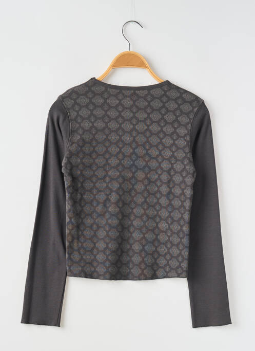 T-shirt gris CKS pour fille