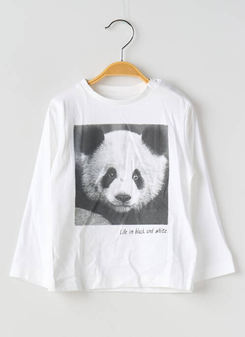 T-shirt blanc MAYORAL pour garçon