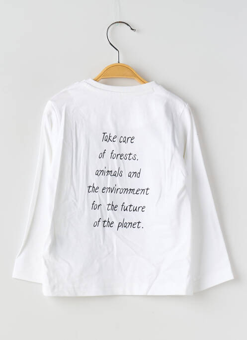 T-shirt blanc MAYORAL pour garçon