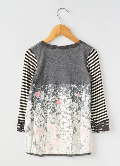 Tunique manches longues gris COUDEMAIL pour fille