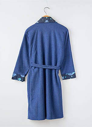 Robe de chambre manches longues bleu TITI DE LA LUNE enfant