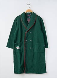 Robe de chambre manches longues vert COUDEMAIL enfant