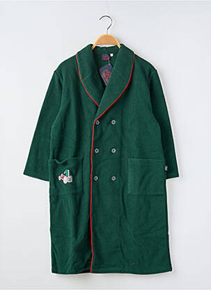 Robe de chambre manches longues vert COUDEMAIL enfant