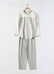 Pyjama manches longues gris BELAMY garcon