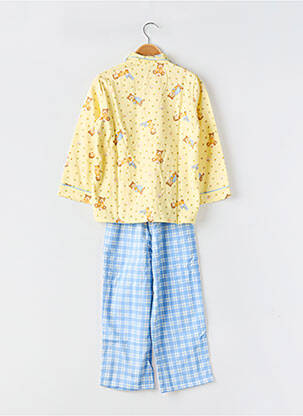 Pyjama coupe droite jaune BFD CREATION enfant