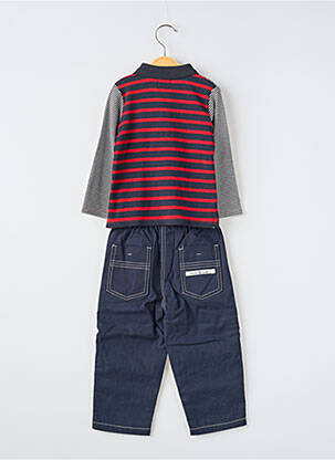 Ensemble pantalon taille élastique gris ELLE EST OU LA MER garcon