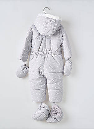 Combi-pantalon tissage popeline manches longues gris MAYORAL enfant