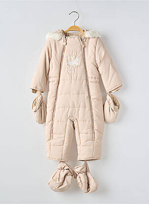 Combi-pantalon col rond beige MAYORAL garçon
