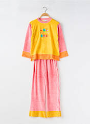 Pyjama rose TITI DE LA LUNE pour fille seconde vue