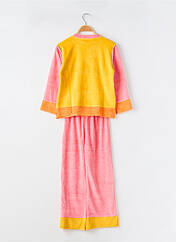 Pyjama rose TITI DE LA LUNE pour fille seconde vue