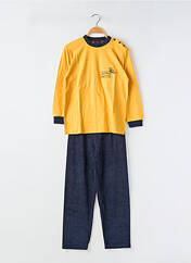Pyjama jaune COUDEMAIL pour garçon seconde vue