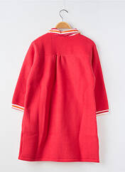 Robe de chambre rouge TITI DE LA LUNE pour fille seconde vue